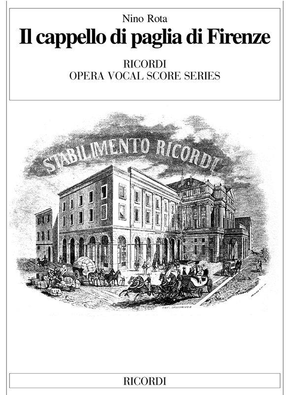 Il cappello di paglia di Firenze - Opera Completa - árie pro zpěv a klavír